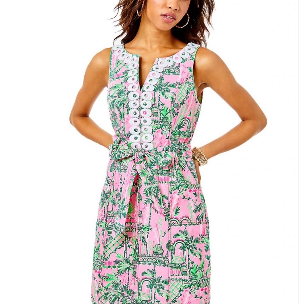 Lilly Pulitzer Giulianna Stretch Shift Dress Size